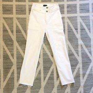 Abercrombie & Fitch high rise straight jean